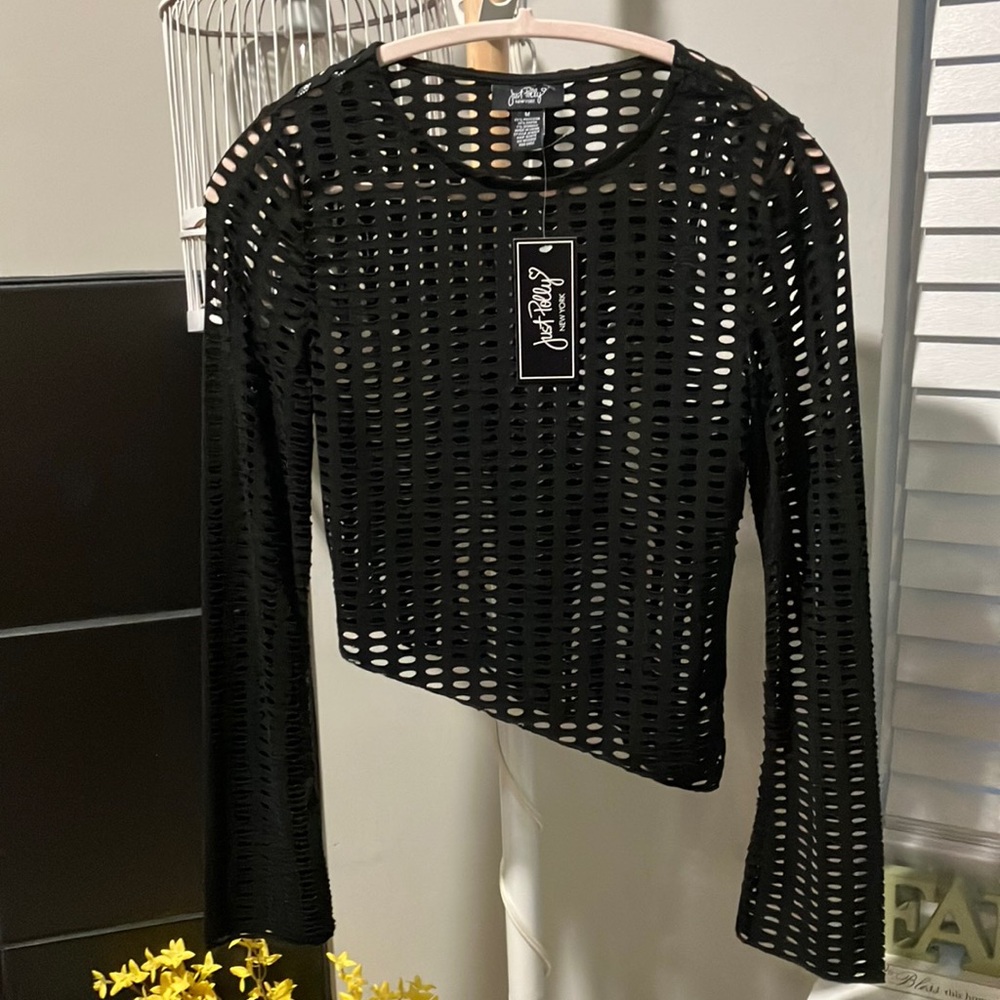 Asymmetrical Hole Top